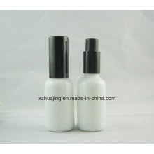 30ml Empty White Essential Oil Glass Pump Sprayer Bottle